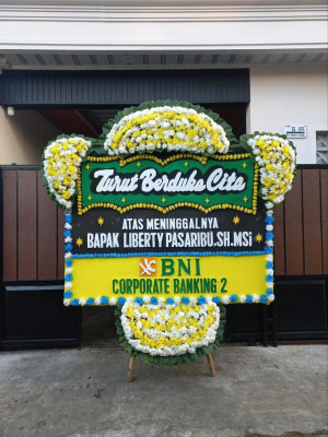 Papan Bunga Duka di Cibaduyut Wetan