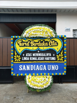 Papan Bunga Duka di Cibaduyut Wetan